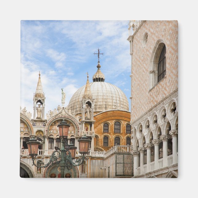 Aimant Venise, Vénétie, Italie - Les oiseaux sont perchés (Devant)