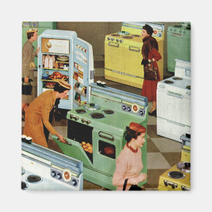 Aimant Vente au détail vintage d'affaires, magasin de