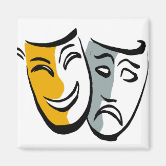 Aimant Vente de masques de théâtre
