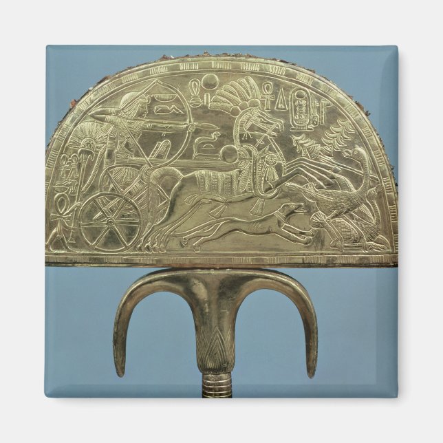 Aimant Ventilateur de plumes d'autruche de la Tombe de (Devant)