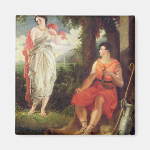 Aimant Vénus et Anchises, 1826 (huile sur la toile)