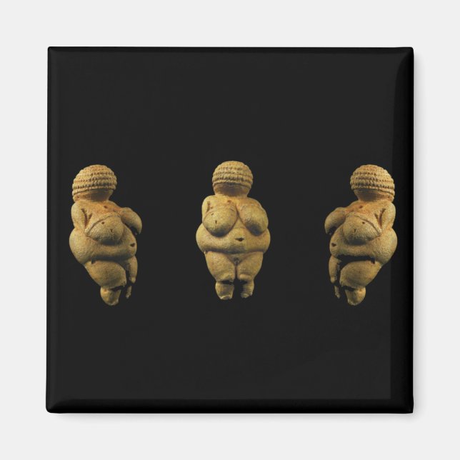 Aimant Vénus triple de l'aimant Willendorf (Devant)