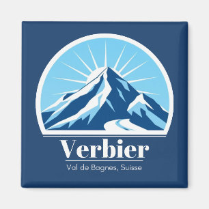 Aimant Verbier Val de Bagnes souvenir