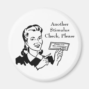 Aimant Vérification vintage des plans de relance du gouve