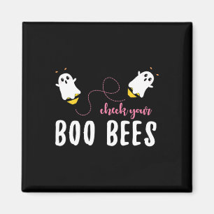 Aimant Vérifier vos abeilles Boo Octobre Décernés du canc