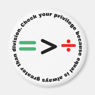 Aimant Vérifiez votre privilège Égal à supérieur à