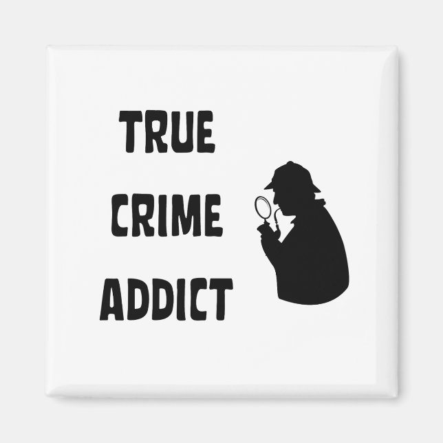 Aimant Véritable adepte du crime (Devant)