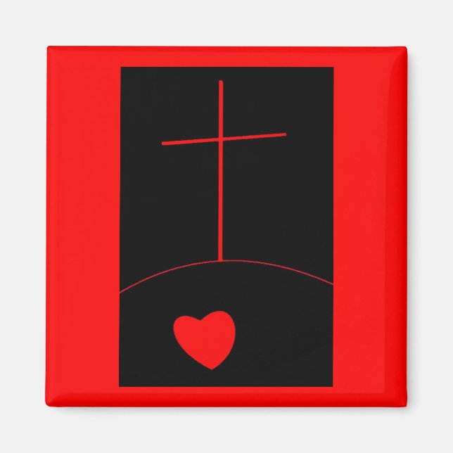 Aimant Véritable Amour (Devant)