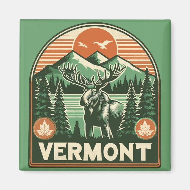 Aimant Vermont (Devant)