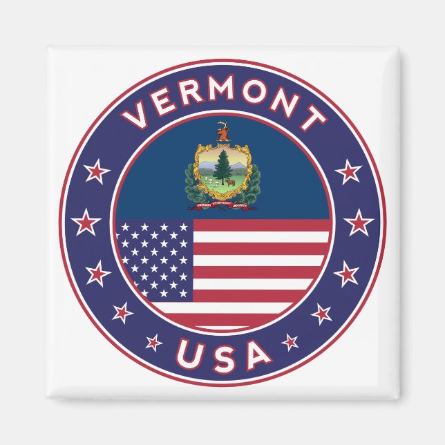 Aimant Vermont (Devant)