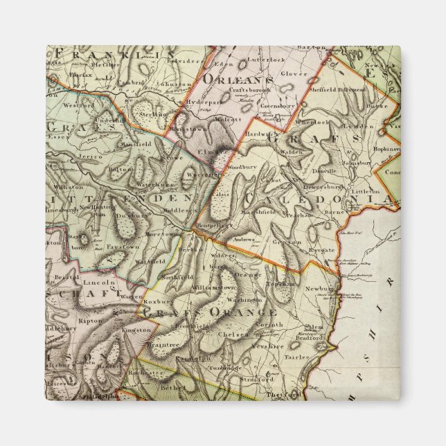 Aimant Vermont 6 (Devant)