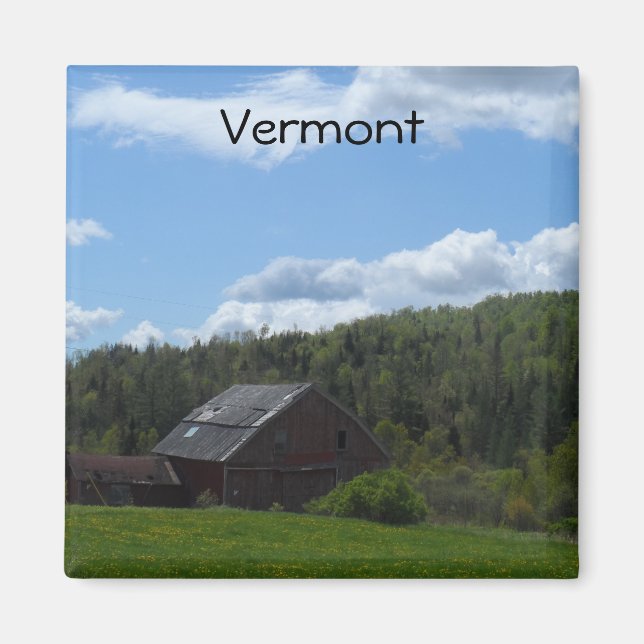 Aimant Vermont Barn (Devant)