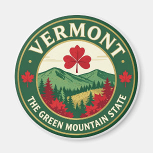 Aimant VERMONT État du patrimoine de Green Mountain