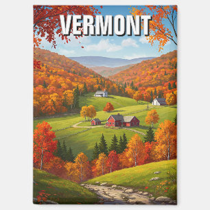 Aimant Vermont Travel