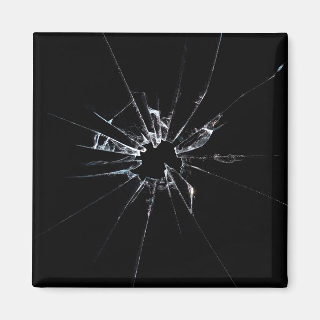 Aimant Verre cassé no 1 (Devant)