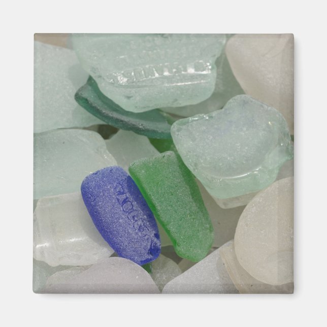 Aimant Verre de plage pâle (Devant)