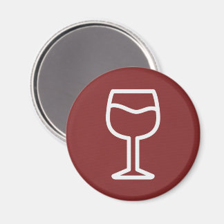 Aimant Verre de vin