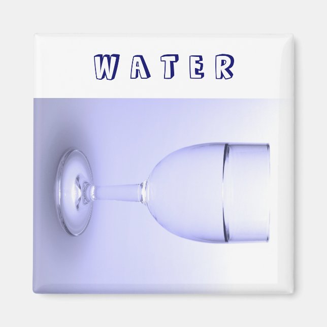 Aimant Verre d'eau (Devant)