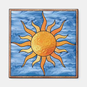 Aimant Verre souillé Sun