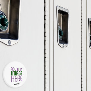 AIMANT VERROUILLEUR MODÈLE DE TEXTE D'IMAGE BLANCHE MODER