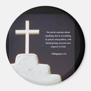 Aimant Vers de bible de 4:6 de PHILIPPIENS