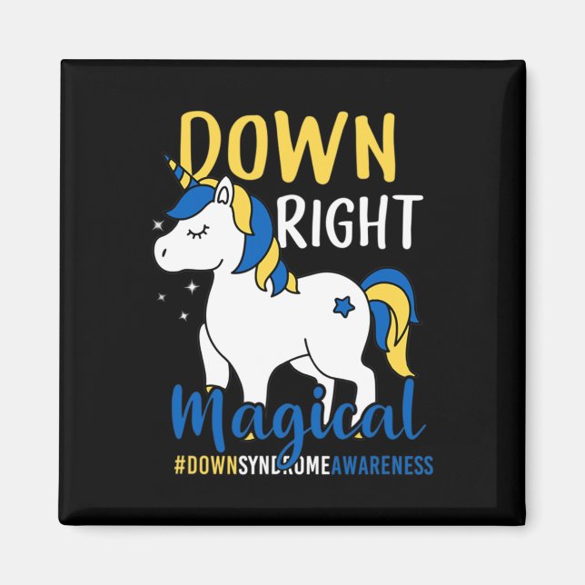 Aimant Vers la droite Magique Unicorne Vers le bas Sensib (Devant)