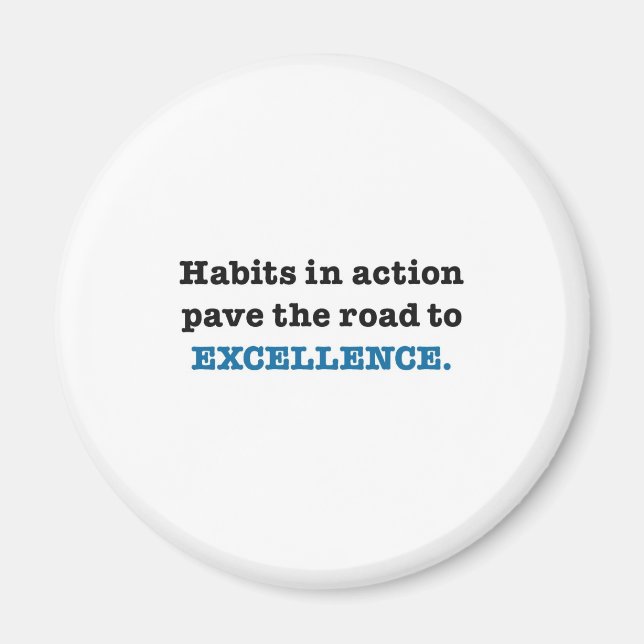 Aimant Vers l'excellence (Devant)