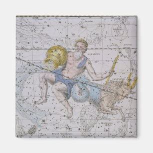 Aimant Verseau et Capricorne, "d'un atlas céleste",