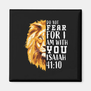 Aimant Verset de la Bible chrétienne Lion de Juda pour le