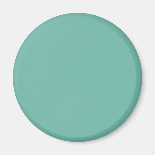 Aimant Vert glaciaire 6FB7A8 Couleur - Option pour ajoute (Devant)