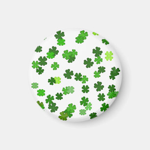 Aimant Vert Kelly « Shamrocks Falling »