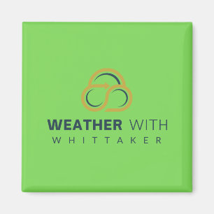 Aimant vert Wx avec blanc