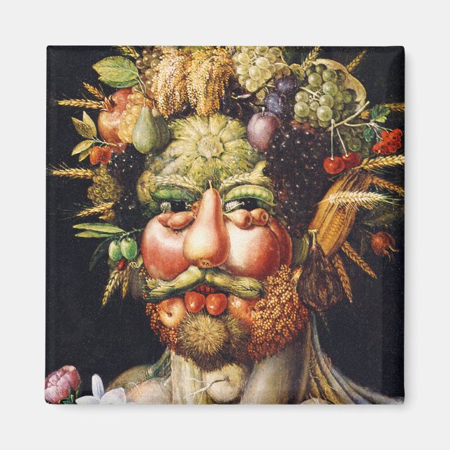 Aimant : Vertumnus (Portrait de Rudolf II) (Devant)