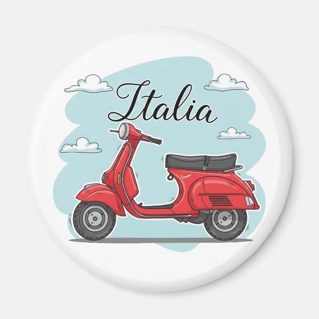 Aimant Vespa Italy (Devant)