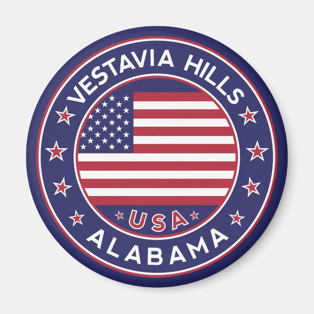 Aimant Vestavia Hills, Alabama (Devant)