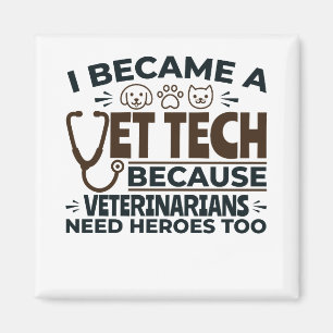 Aimant Vet Tech Because Veterinarians Need Heroes Too