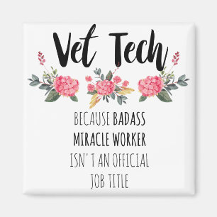 Aimant Vet Tech Gratitude Appreciation Thank You Gift