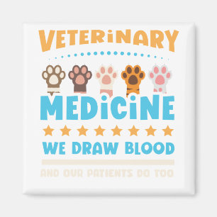 Aimant Vet Tech Vétérinaire Fundy Draw Sang