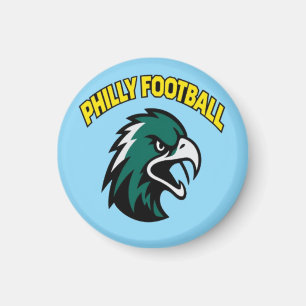 Aimant Vêtements de fan de football de Philly avec mascot