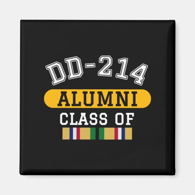 Aimant Vétéran de la classe des anciens combattants DD-21 (Devant)