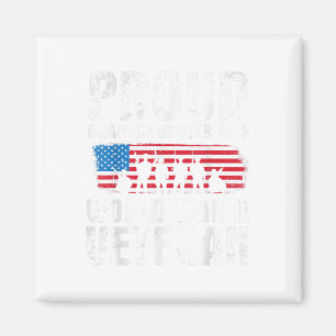 Aimant Vétéran Jour Fier Grand-Fille D'Une Deuxième Guerr