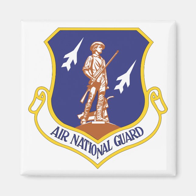 Aimant Vétéran militaire de l'armée de l'air (Devant)