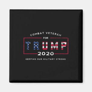 Aimant Vétéran Pour Trump 2020&# ; - Garder Notre Force M