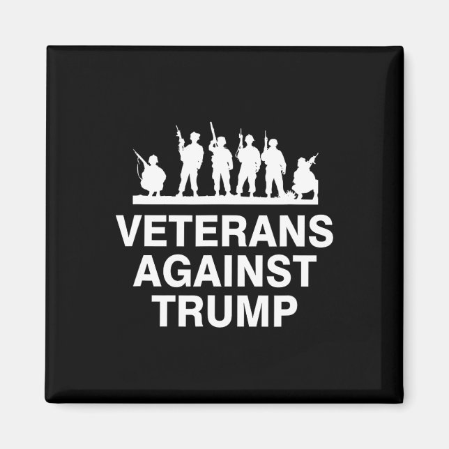 Aimant Veterans Against Trump  (Devant)