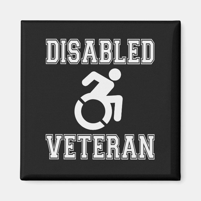 Aimant Vétérinaire handicapé (Devant)