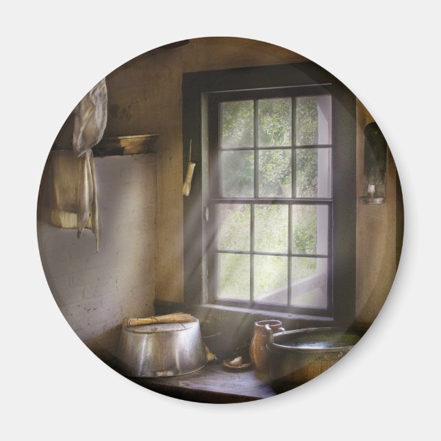 Aimant Veuillez vous laver les mains (Devant)