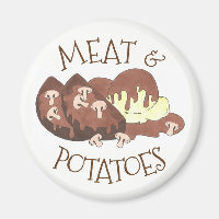 Viande et pommes de terre Champignons Gravité Dine