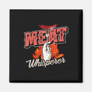 Aimant Viande fumée Steak Bacon Viande Whisperer Funny Bb