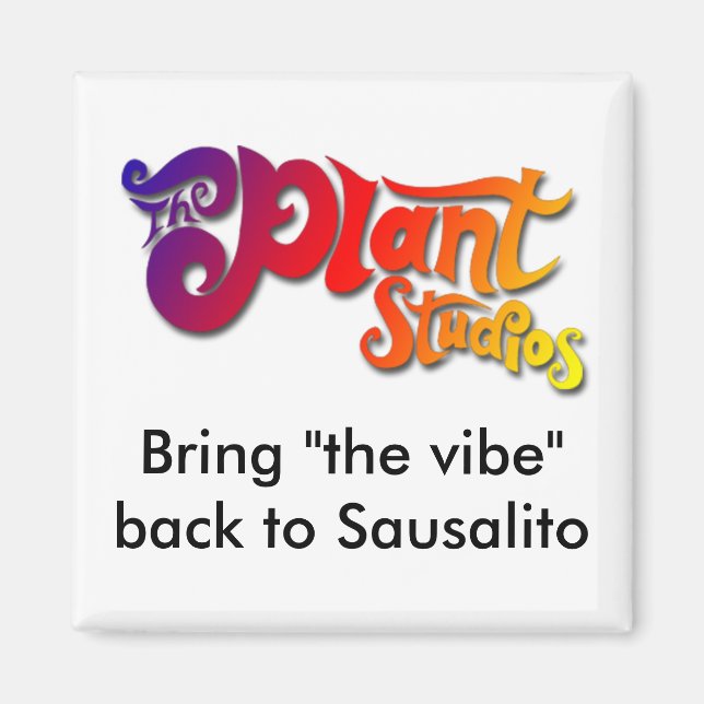 aimant "vibe" (Devant)