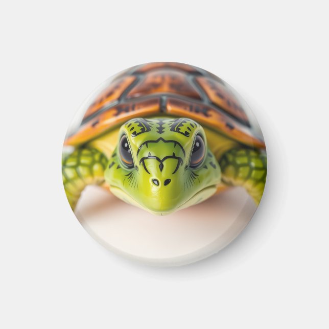 Aimant Vibes de Tortue Lente et Régulière (Devant)